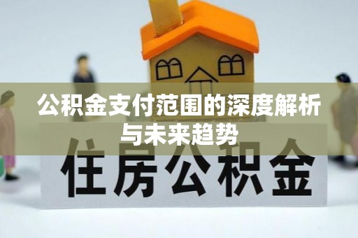 临洮公积金支付范围的深度解析与未来趋势