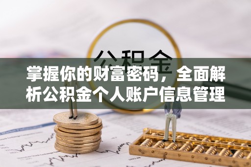 临洮掌握你的财富密码，全面解析公积金个人账户信息管理与优化