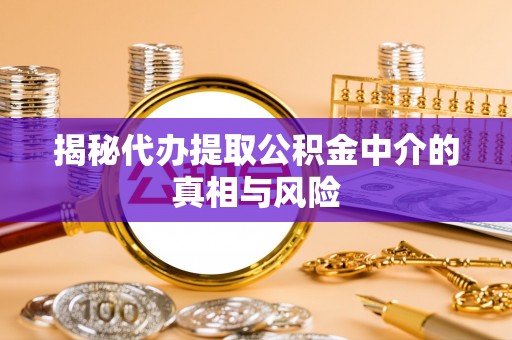 临洮揭秘代办提取公积金中介的真相与风险