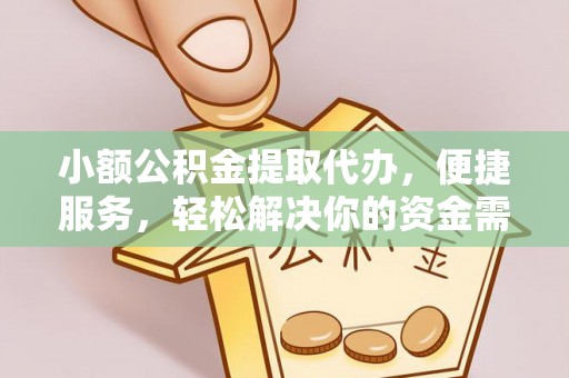 临洮小额公积金提取代办，便捷服务，轻松解决你的资金需求