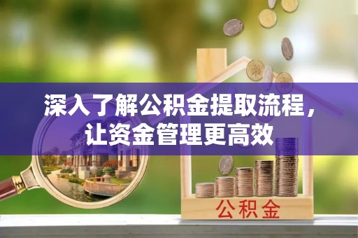 临洮深入了解公积金提取流程，让资金管理更高效