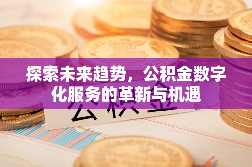 临洮探索未来趋势，公积金数字化服务的革新与机遇