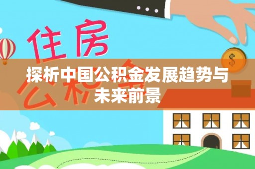 临洮探析中国公积金发展趋势与未来前景
