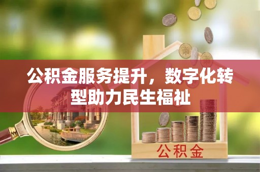 临洮公积金服务提升，数字化转型助力民生福祉