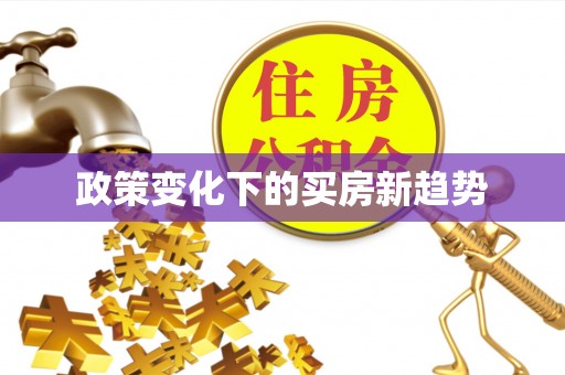临洮政策变化下的买房新趋势