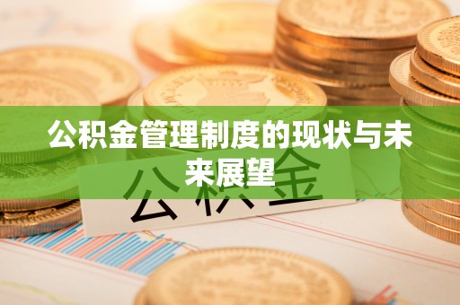 临洮公积金管理制度的现状与未来展望